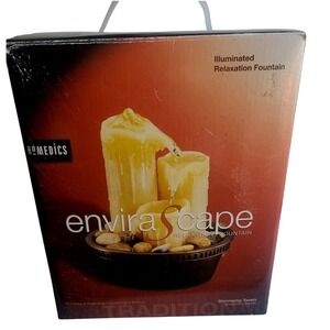 Shimmering Towers Relaxation Meditation Fountain Homedics EnviraScape WFL-CAN32